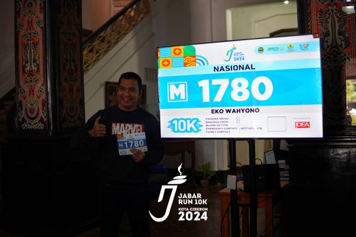 Race photo from Jabar Run 10K 2024