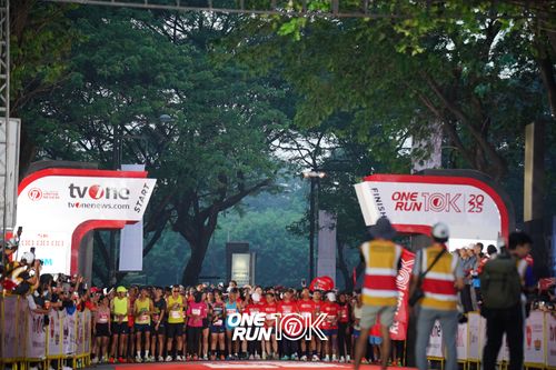 Race photo from ONE RUN 10K 2025