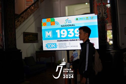 Race photo from Jabar Run 10K 2024