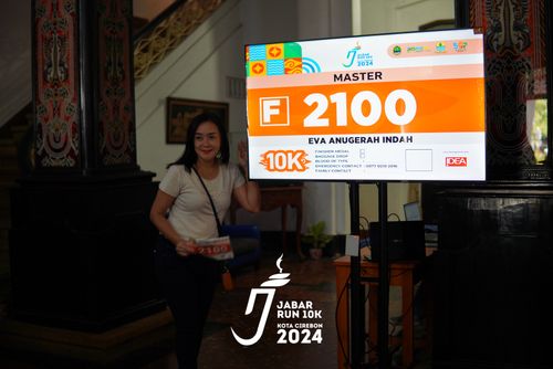 Race photo from Jabar Run 10K 2024