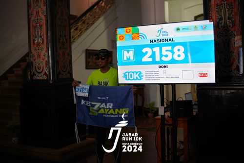 Race photo from Jabar Run 10K 2024