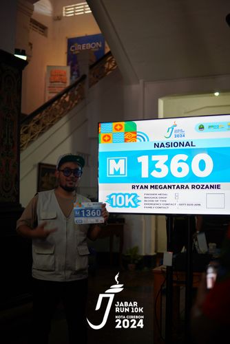 Race photo from Jabar Run 10K 2024