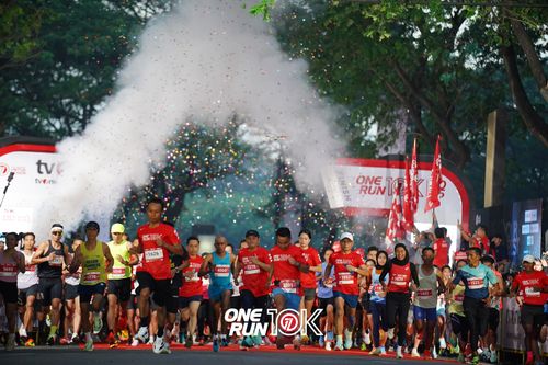 Race photo from ONE RUN 10K 2025