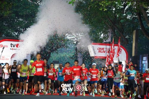 Race photo from ONE RUN 10K 2025