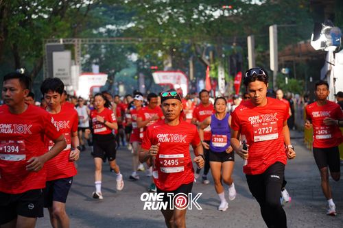 Race photo from ONE RUN 10K 2025