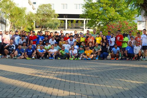 Race photo from Shake Out Run Jabar 10K