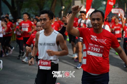 Race photo from ONE RUN 10K 2025