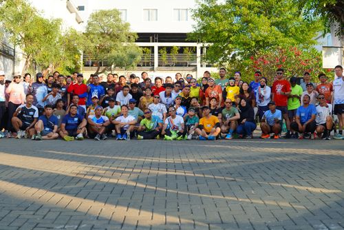 Race photo from Shake Out Run Jabar 10K