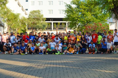 Race photo from Shake Out Run Jabar 10K