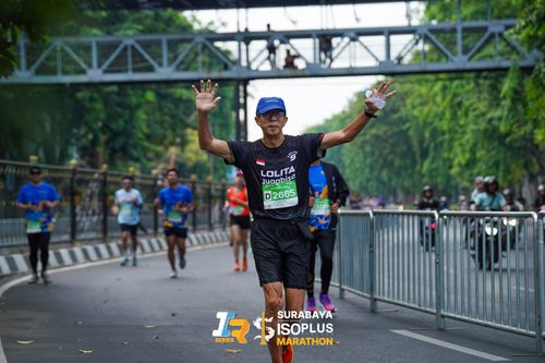 Race photo from SURABAYA ISOPLUS MARATHON 2025