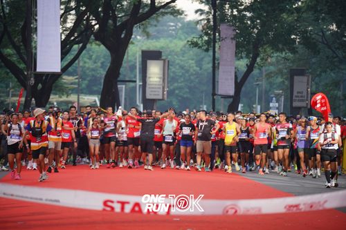 Race photo from ONE RUN 10K 2025