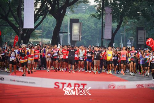 Race photo from ONE RUN 10K 2025