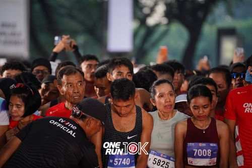 Race photo from ONE RUN 10K 2025