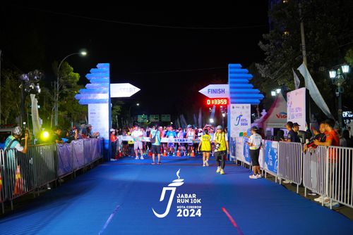 Race photo from Jabar Run 10K 2024