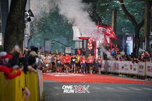 Race photo from ONE RUN 10K 2025