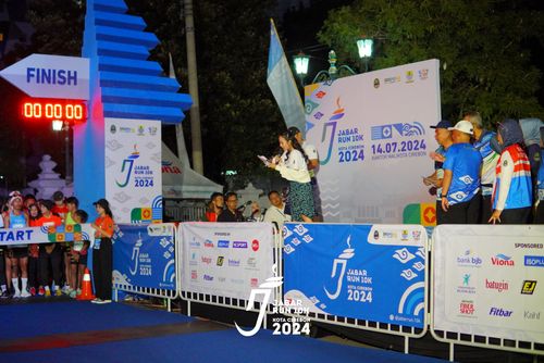 Race photo from Jabar Run 10K 2024