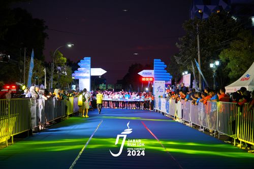 Race photo from Jabar Run 10K 2024