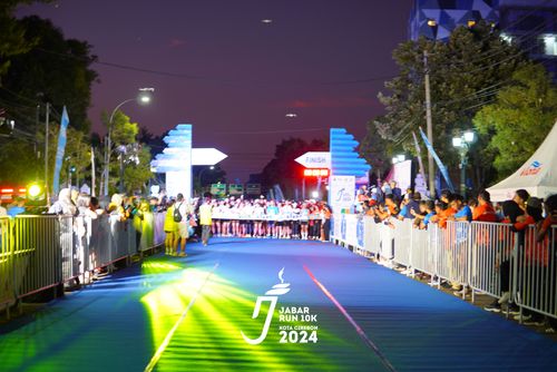 Race photo from Jabar Run 10K 2024