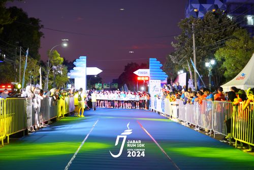 Race photo from Jabar Run 10K 2024