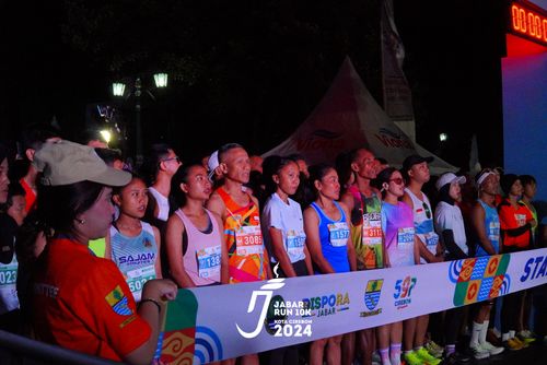 Race photo from Jabar Run 10K 2024