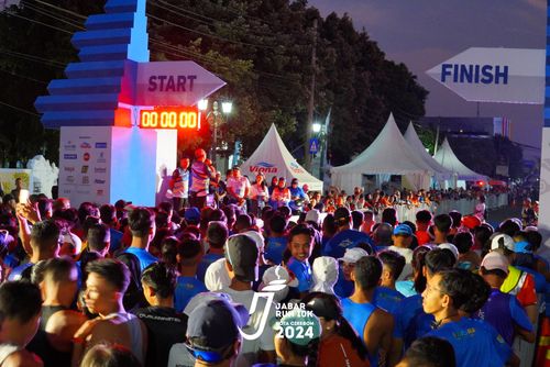 Race photo from Jabar Run 10K 2024