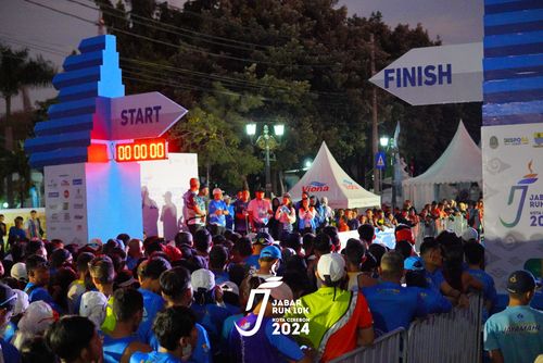 Race photo from Jabar Run 10K 2024