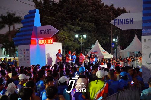 Race photo from Jabar Run 10K 2024