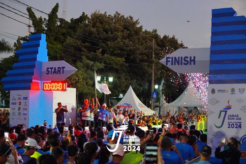 Race photo from Jabar Run 10K 2024