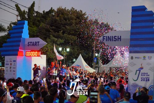 Race photo from Jabar Run 10K 2024