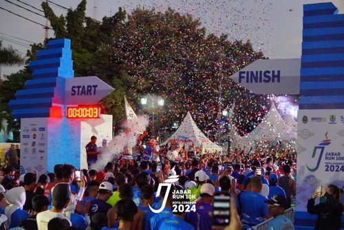 Race photo from Jabar Run 10K 2024