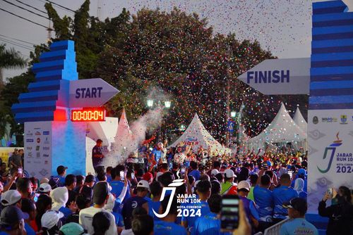 Race photo from Jabar Run 10K 2024
