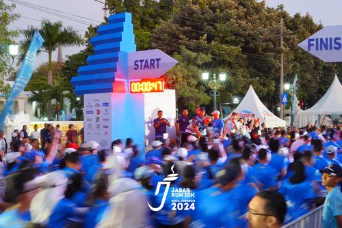 Race photo from Jabar Run 10K 2024