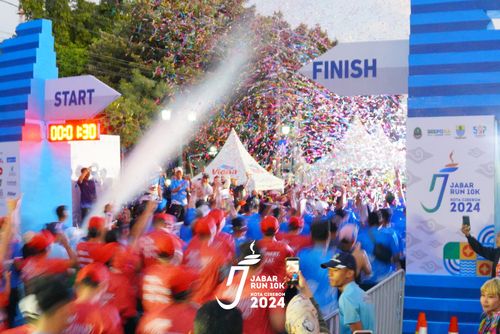 Race photo from Jabar Run 10K 2024
