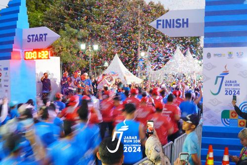 Race photo from Jabar Run 10K 2024