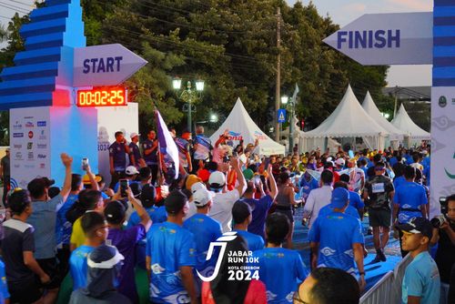 Race photo from Jabar Run 10K 2024