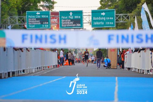 Race photo from Jabar Run 10K 2024