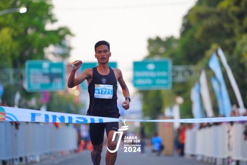 Race photo from Jabar Run 10K 2024