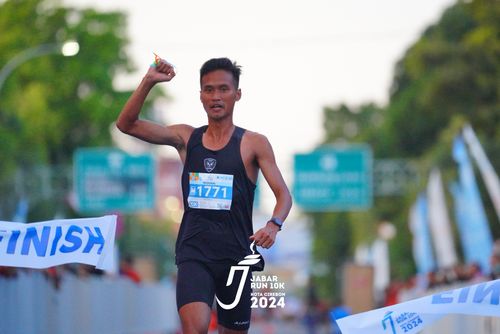 Race photo from Jabar Run 10K 2024