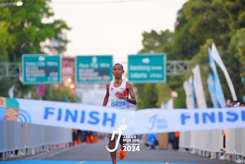Race photo from Jabar Run 10K 2024