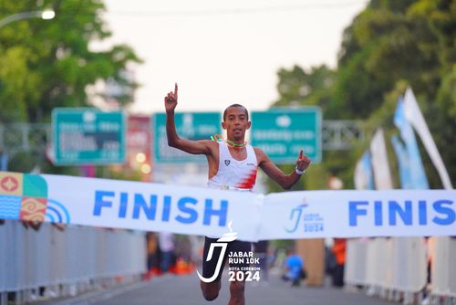 Race photo from Jabar Run 10K 2024