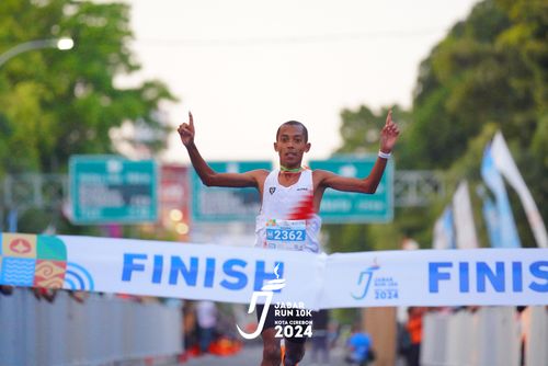 Race photo from Jabar Run 10K 2024