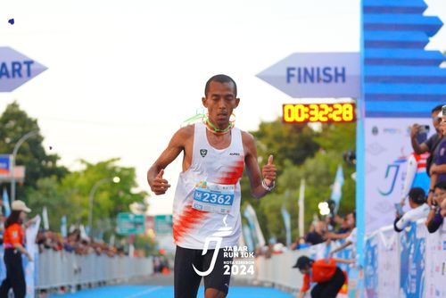 Race photo from Jabar Run 10K 2024