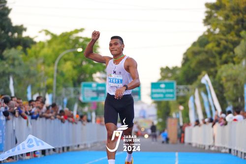 Race photo from Jabar Run 10K 2024