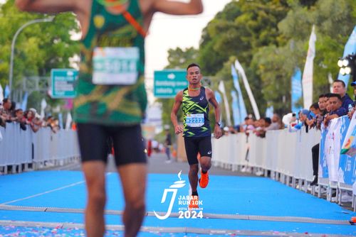 Race photo from Jabar Run 10K 2024