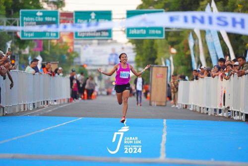 Race photo from Jabar Run 10K 2024