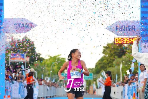 Race photo from Jabar Run 10K 2024