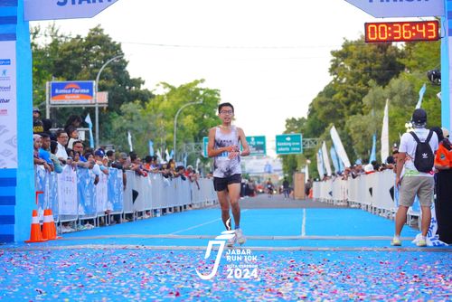 Race photo from Jabar Run 10K 2024