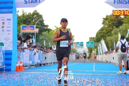 Race photo from Jabar Run 10K 2024