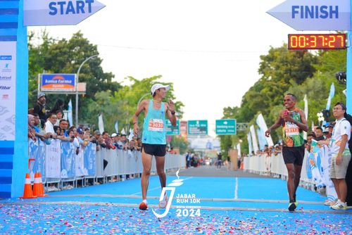 Race photo from Jabar Run 10K 2024