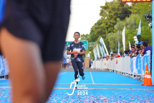 Race photo from Jabar Run 10K 2024